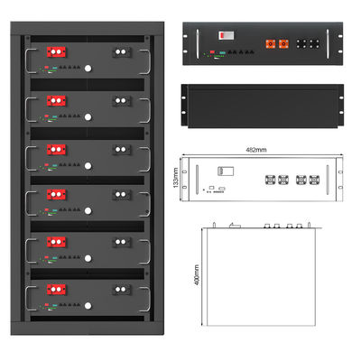 होम पावरवॉल 20Kwh 50Kwh 60Kwh सोलर स्टोरेज बैटरी 200Ah