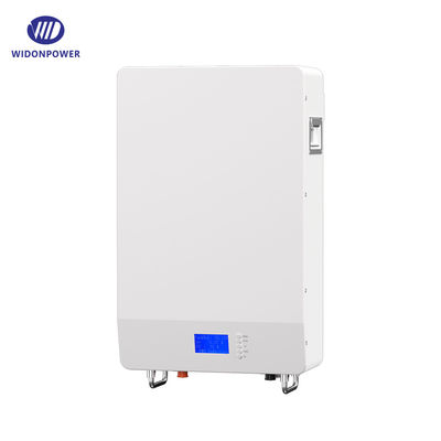 दीवार पर घुड़सवार घर ऊर्जा भंडारण बैटरी 6000 चक्र 5kwh सौर बैटरी